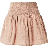 Roxy Sommerrock "Serenity Flow", Damen, Gr. XS, braun (portobella flower eyelet), Obermaterial: 100% Baumwolle., Röcke Sommerrock