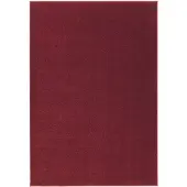 Astra Teppich "Samoa Uni" Gr. 1, rot, B:67cm H:20mm L:130cm, Kunstfaser, Teppiche, Teppich, hochwertiger Kurzflor in vielen Farben, Wohnzimmer