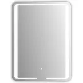 Jokey LED-Lichtspiegel "Roomlight I", silber (silberfarben), B:60cm H:80cm T:2,9cm, Spiegel, LED-Lichtspiegel, 60 x 80 cm