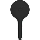 Wenko Duschkopf Schwarz Ø12cm Cleaning Anti Kalk Brausekopf Dusche Wellness