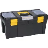 Allit Werkzeugkoffer McPlus Promo 23, schwarz/gelb, 33 Liter Inhalt, mit Tragekasten