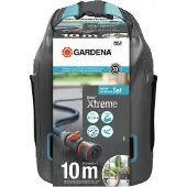 Gardena Liano, 10 m, Über Boden, Schwarz, Blau, Grau, Polyvinylchlorid (PVC), Textil, 35 bar, 1,3 cm