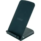 Schwaiger QI-Ladestation Smartphone-Ständer USB-C, Farbe:Schwarz
