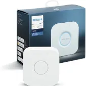 Philips Hue Bridge, Kabelgebunden, Weiß, 2400 - 2483.5 MHz, 50 Glühbirne(n), 2400 - 2483,5 MHz, Desktop / Wand