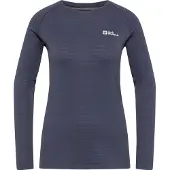Jack Wolfskin Infinite Warm Long Sleeve Graphite Größe: XL | Hemden Outlet | Damen
