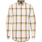 Jack Wolfskin Flanellhemd "STEINWAND" kariertes Flanellhemd, Langarm, mit Knopfleiste