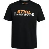 Stihl T-Shirt "LOGO CHEST" Unisex - XXL (62-64) - schwarz