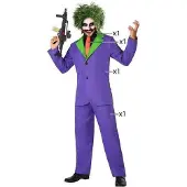 Atosa Clown Herrenkostüm