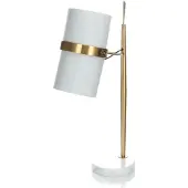 Kayoom Tischlampe Novum 200 Weiß / Gold
