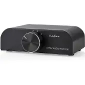 Nedis Manueller 4-eingangs-analog-audio-umschalter 3.5 Mm/cinch Auf Cinch Metall
