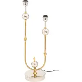 Kayoom Tischlampe Cosima 400 Silber / Gold