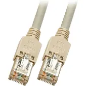 EFB Elektronik K8452.25 RJ45 Patchkabel Cat.5e F/UTP LSZH Draka UC300 TM11 grau 25m K845225