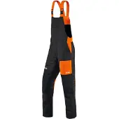 Stihl Latzhose FUNCTION Core - XL - anthrazit / warnorange / schwarz