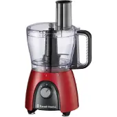 Russell Hobbs Küchenmaschine, Food Processor, 900 Watt, Rot, 27110-56