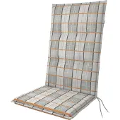 Doppler Polster für Stuhl und Sessel mit hoher Rückenlehne, 119 x 48 x 5 cm, SPOT 4932