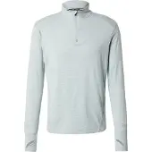 Endurance - Tune V2 Melange Midlayer - Laufshirt Gr XL grau/türkis