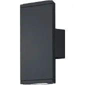 TRIO LED-Außenwandlampe COLORADO anthrazit Höhe 20 cm Metall IP54