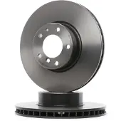Brembo Bremsscheibe 09.5579.21, vorne, belüftet, hochkarbonisiert, 1 Stück