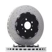 Brembo Bremsscheibe 09947723 365mm 34mm für AUDI