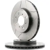 Brembo Bremsscheibe 09.5509.75, vorne, geschlitzt, belüftet, 1 Stück