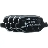 Ate Bremsbelagsatz, Scheibenbremse 13047028792 für FIAT CITROËN