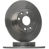 Brembo Bremsscheibe 08.6857.10, hinten, voll, 1 Stück