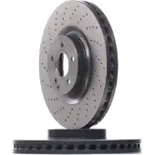 Brembo Bremsscheibe 09.A819.11, vorne, belüftet, hochkarbonisiert, 1 Stück