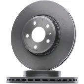 Brembo Bremsscheibe 09.A820.11, vorne, belüftet, hochkarbonisiert, 1 Stück