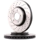 TRW Bremsscheibe df6262s 295mm 28mm für MERCEDES-BENZ