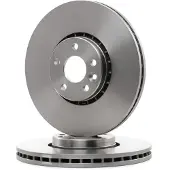Bosch Bremsscheibe 0986479621 belüftet 328mm 30mm für VOLVO