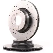 Brembo Bremsscheibe 09a2591x 330mm 24mm für BMW (BRILLIANCE)