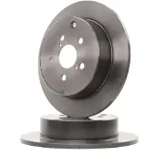 Brembo Bremsscheibe 08.A335.11, hinten, voll, 1 Stück
