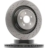 Brembo Bremsscheibe 09a82211 Geschlitzt/Gelocht 360mm 26mm für MERCEDES-BENZ