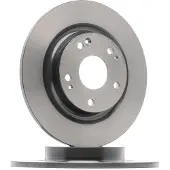 Brembo Bremsscheibe 08.D718.11, hinten, voll, 1 Stück
