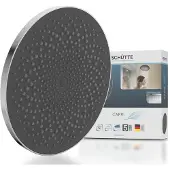Schutte Regendusche Kopfbrause CAPRI mit Samtstrahltechnologie Chrom/Anthrazit