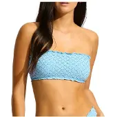 Seafolly - Women's Daydreamer Tube Top - Bikini-Top Gr 34 orange