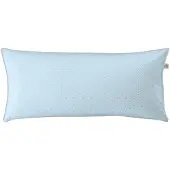 Irisette Kissenbezug "Varia 8730", blau (sky), B:80cm L:40cm, Mako-Satin, Obermaterial: 100% Baumwolle, Kissenbezüge, Kissenbezug, in feinem Punktedesign