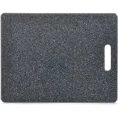 Zeller "Granitoptik" Schneidebrett, Beidseitig verwendbare Küchenschneideunterlage, Maße: 36,5 x 27,5 x 0,8 cm