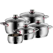 WMF Quality One 07.7455.6380, Kochset, Edelstahl, Edelstahl, Edelstahl, Edelstahl, Edelstahl