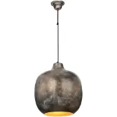 Kayoom Hängeleuchte "Sawyer", braun (bronze), Ø 40,5cm H: 43cm, 1 Stk., Leuchten, modern, vielseitig kombinierbar, Hängeleuchte