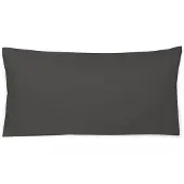 Irisette Kissenbezug "Paris 8000", grau (grafit), B:40cm L:80cm, Mako-Satin, Obermaterial: 100% Baumwolle, Kissenbezüge, Kissenbezug, Hochwertiger Premium Kissenbezug