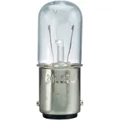 Schneider Electric DL1BEB Glühlampe, transparent f. Befehls. u. Meldegeräte, BA 15d, 24 V 6,5 W - 10 Stück