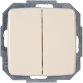 Kopp 585317085 RIVO - Wechsel/Wechselschalter, Farbe: weiß