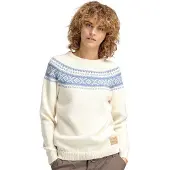 Dale of Norway Vågsøy Feminine Sweater offwhite blueshadow (A01) XL