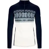Dale of Norway - Vail Baselayer Half Zip - Merinounterwäsche Gr M blau/weiß