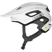 ABUS MTB-Helm CliffHanger MIPS - Fahrradhelm für anspruchsvolle Trails - mit MIPS Aufprallschutz & großen Lüftungsöffnungen - für Damen und Herren - Weiß Glänzend, Größe S (51-55 cm)