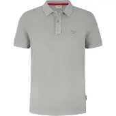 JOOP! Poloshirt JOOP JEANS "Poloshirt 15 JJJ-02Ambrosian 10019371", Herren, Gr. L, grau (hellgrau), Obermaterial: 95% Baumwolle CO(Bio). 5% Elasthan EL., Shirts Poloshirt