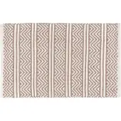 Wenko Badematte "Shaki", beige (beige, weiß, braun), H:8mm, Badematten, Badematte, BxL: 50 x 80 cm