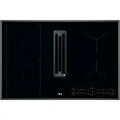 AEG CCE84543FB, Schwarz, Integriert, 80 cm, Zonen-Induktionskochfeld, Glas, 4 Zone(n)