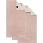 JOOP! Handtuch JOOP "Handtuch Classic / Infinity / Signature 3er Pack", pink (rosa (nude)), B:50cm, Obermaterial: 100% Baumwolle CO., Handtücher, Handtuch